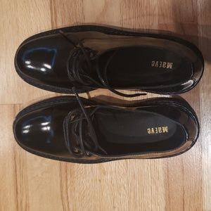 Maeve Oxford Lace-up Flats